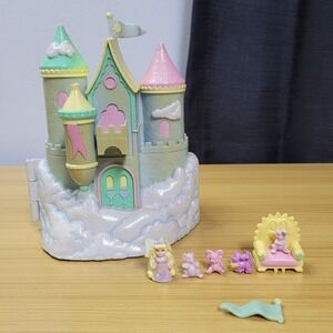 Vintage 1994 Trendmasters Polly Pocket Starcastle Castle In The Clouds Incomplet